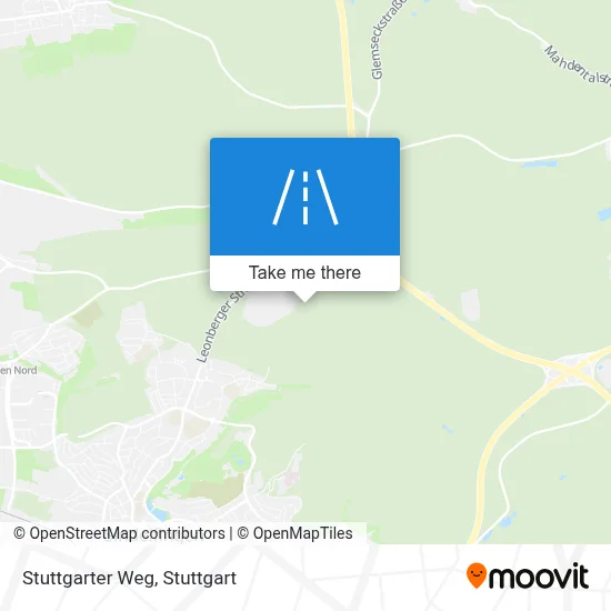 Stuttgarter Weg map