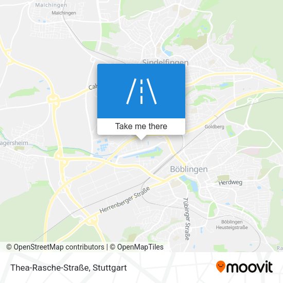 Thea-Rasche-Straße map