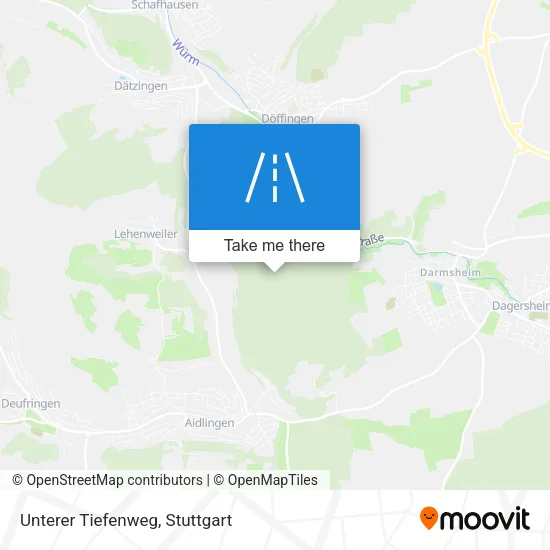 Карта Unterer Tiefenweg
