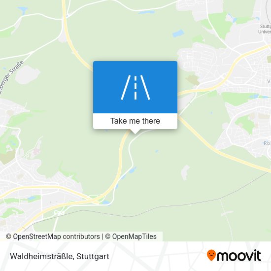 Waldheimsträßle map