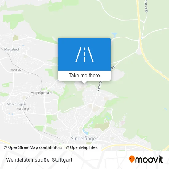 Карта Wendelsteinstraße