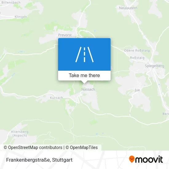 Карта Frankenbergstraße
