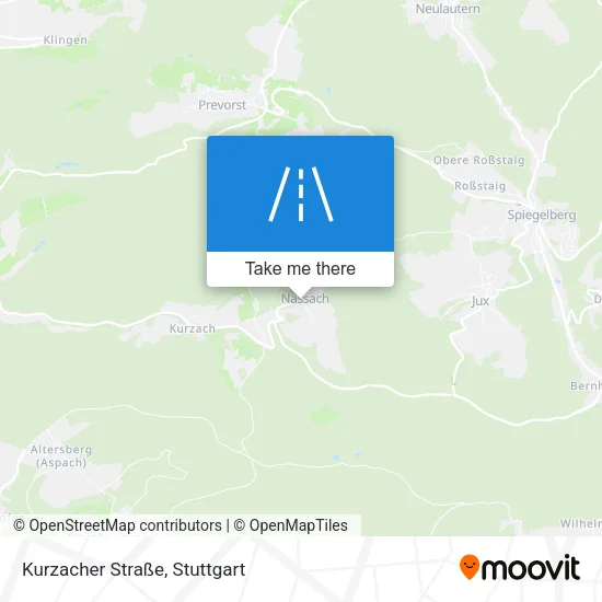 Карта Kurzacher Straße