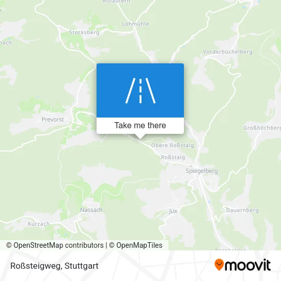 Карта Roßsteigweg