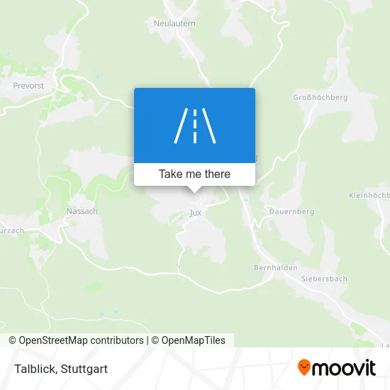 Карта Talblick