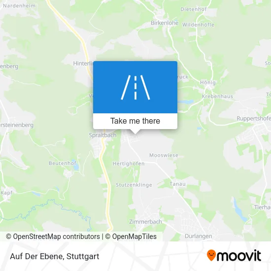 Карта Auf Der Ebene