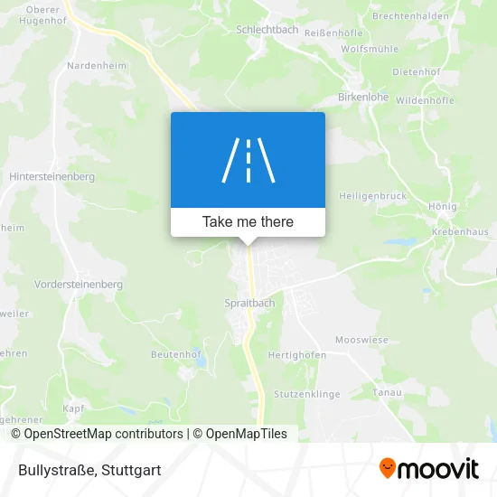 Карта Bullystraße
