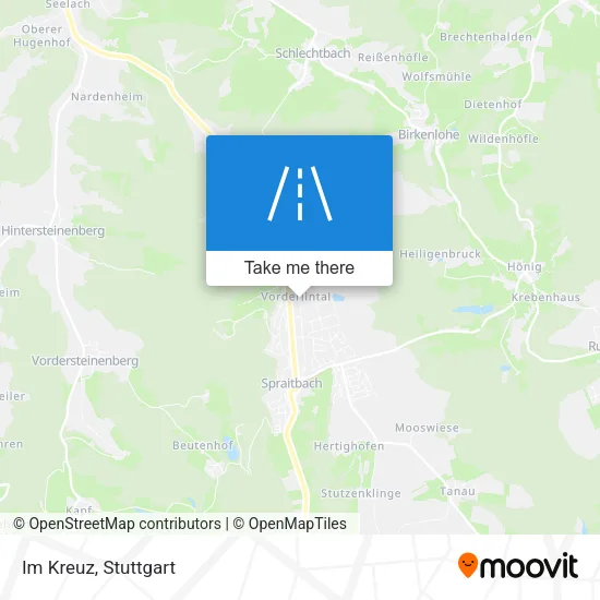Карта Im Kreuz