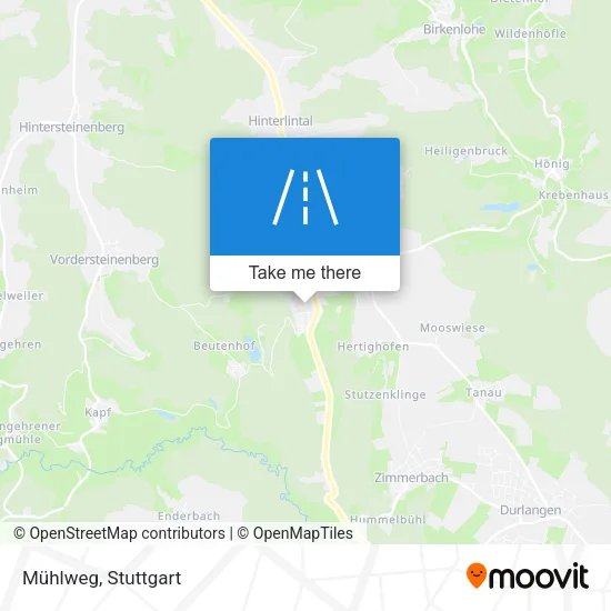 Карта Mühlweg