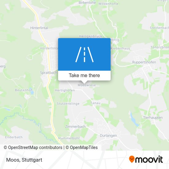 Карта Moos