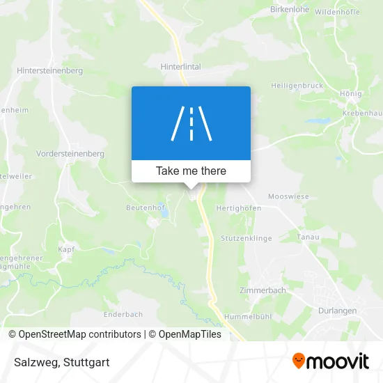 Карта Salzweg