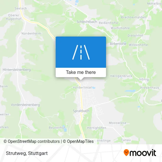 Карта Strutweg