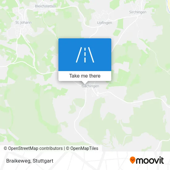 Карта Braikeweg