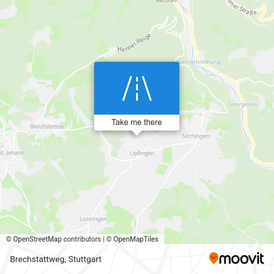 Карта Brechstattweg
