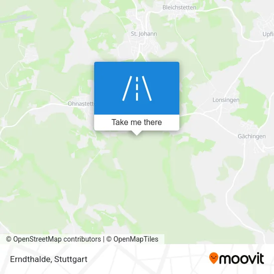 Карта Erndthalde
