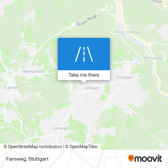Карта Farnweg