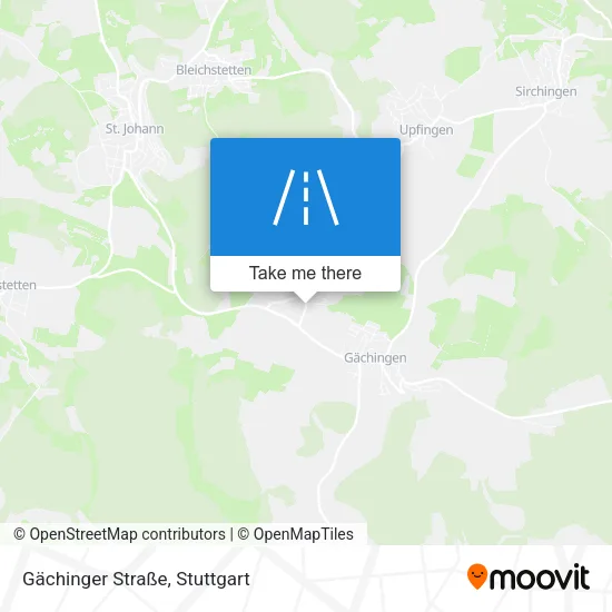 Gächinger Straße map