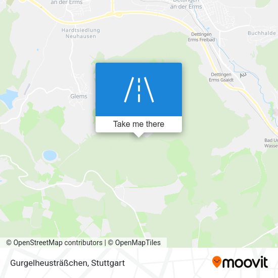 Gurgelheusträßchen map
