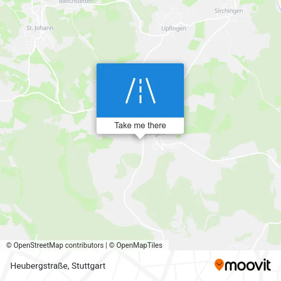 Карта Heubergstraße