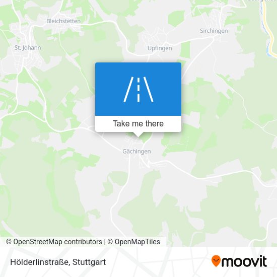 Hölderlinstraße map
