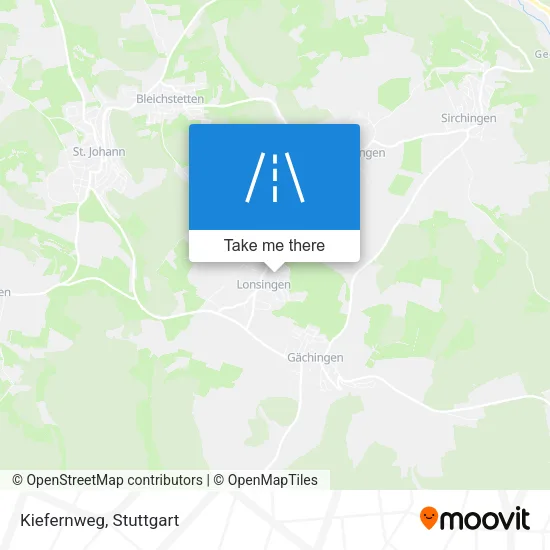 Карта Kiefernweg