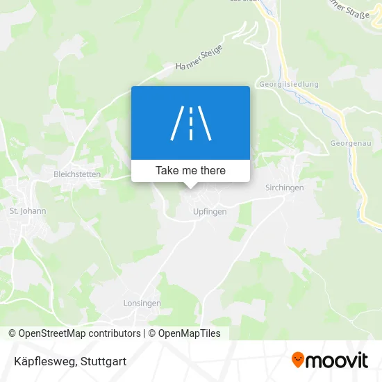 Карта Käpflesweg