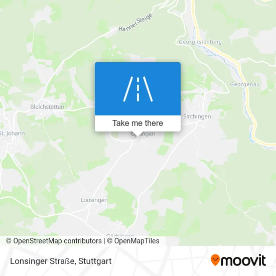 Карта Lonsinger Straße