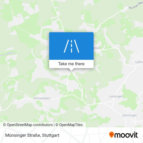 Münsinger Straße map