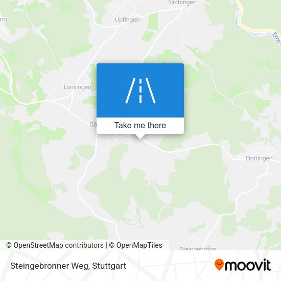 Карта Steingebronner Weg