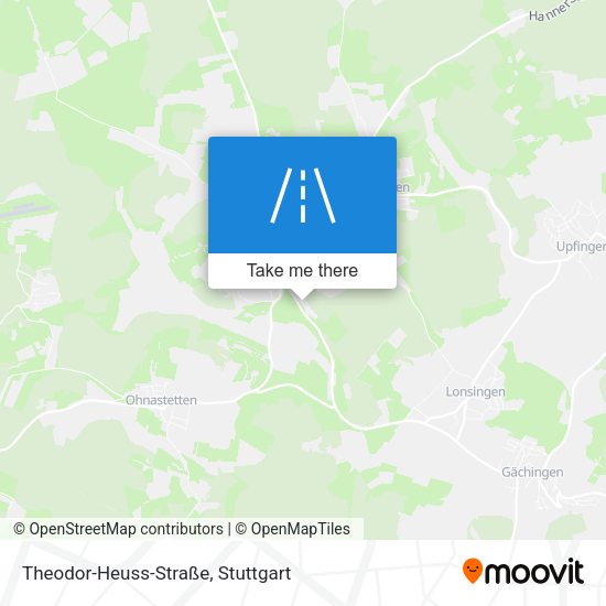 Theodor-Heuss-Straße map