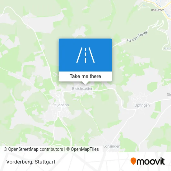 Карта Vorderberg