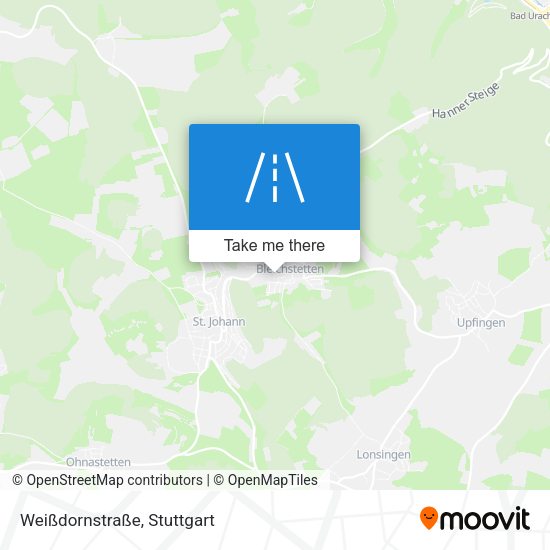 Weißdornstraße map