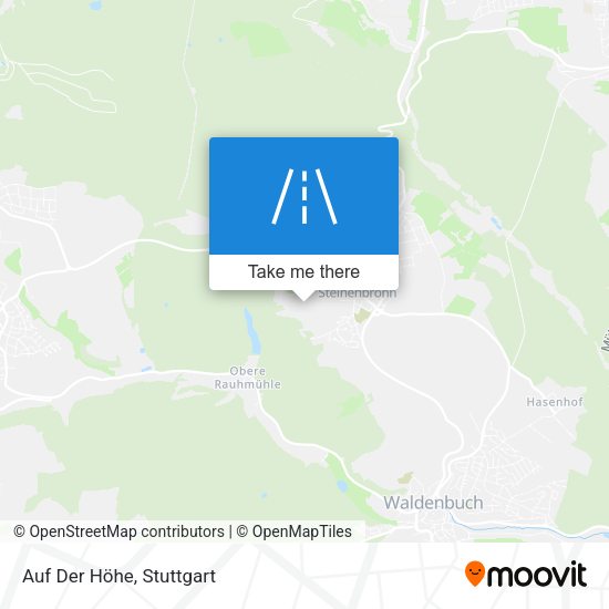 Карта Auf Der Höhe