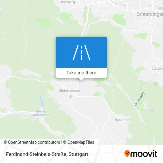 Ferdinand-Steinbeis-Straße map
