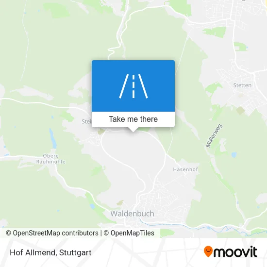 Карта Hof Allmend