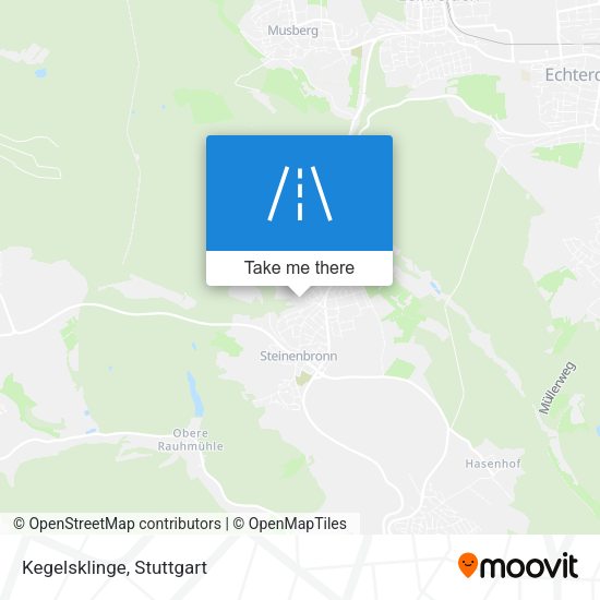 Карта Kegelsklinge