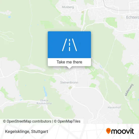 Карта Kegelsklinge