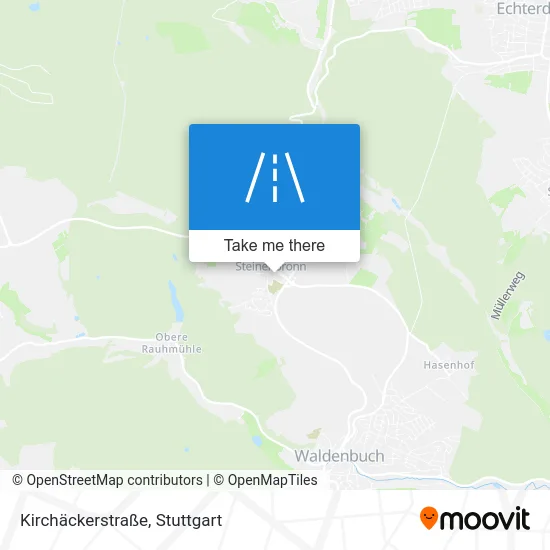 Карта Kirchäckerstraße