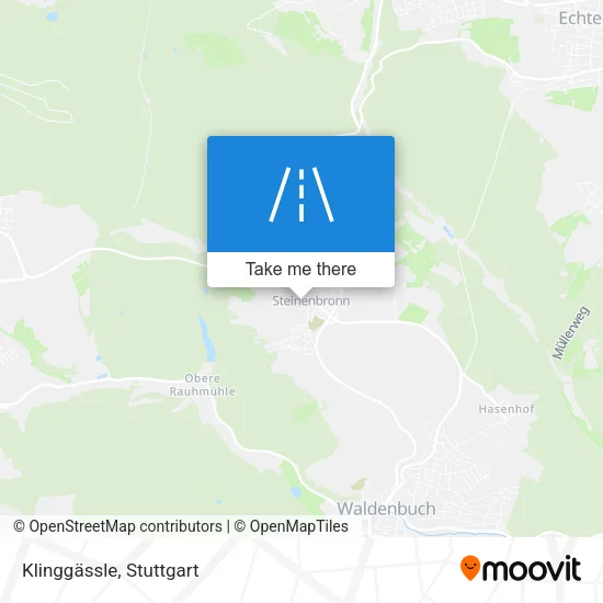 Карта Klinggässle