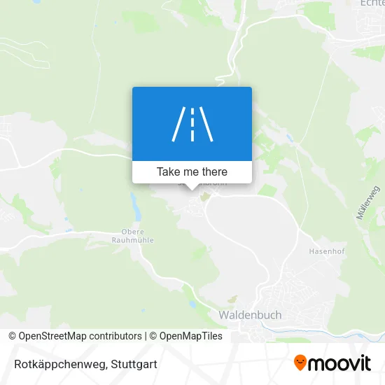 Карта Rotkäppchenweg