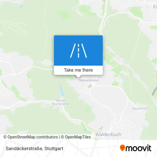 Карта Sandäckerstraße