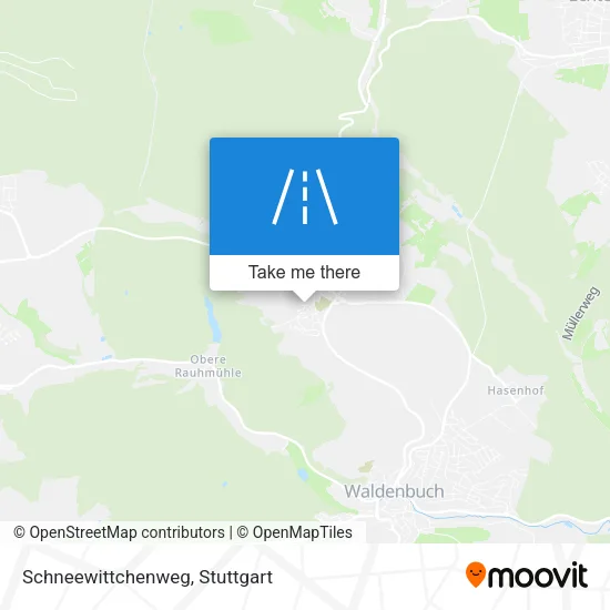 Карта Schneewittchenweg