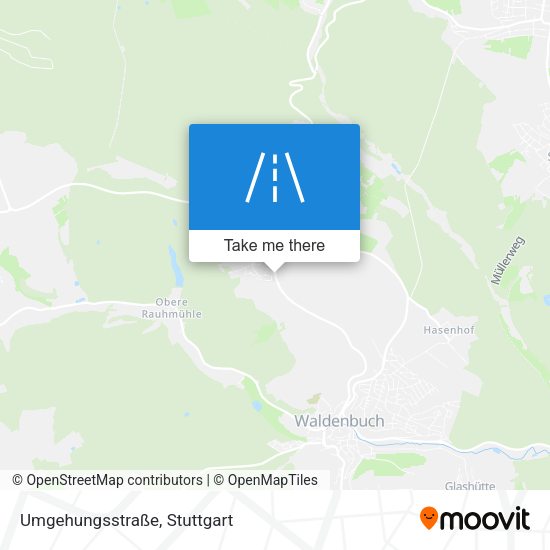 Umgehungsstraße map