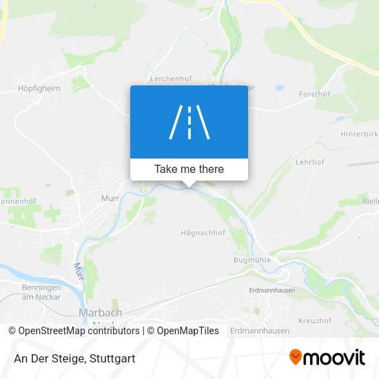 Карта An Der Steige