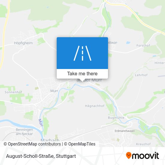 August-Scholl-Straße map