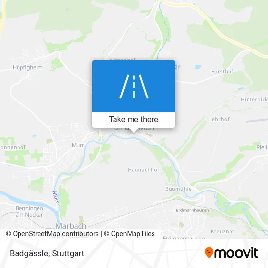 Карта Badgässle