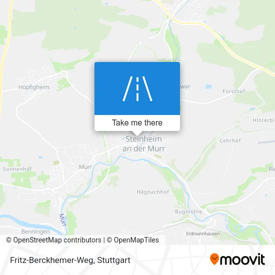 Карта Fritz-Berckhemer-Weg