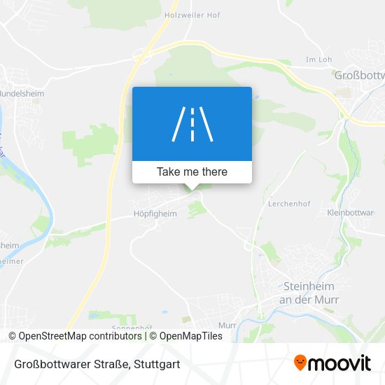 Карта Großbottwarer Straße