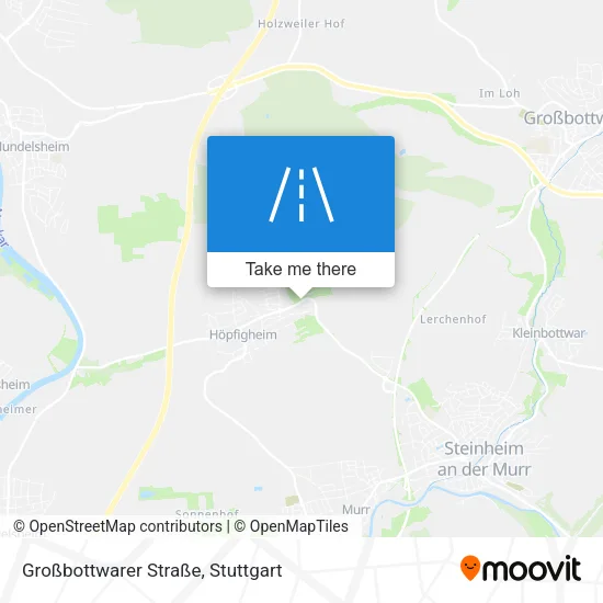Großbottwarer Straße map