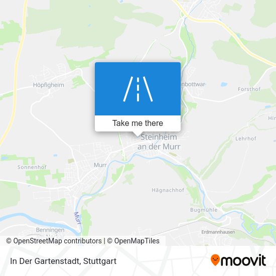 Карта In Der Gartenstadt